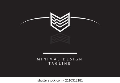 Diseño de bolsillo Logo de arte vectorial mínimo para usted