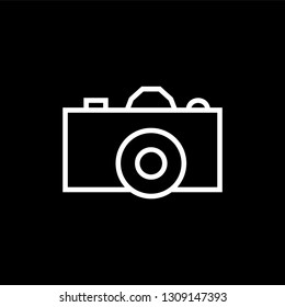 Pocket digital camera icon - vector