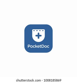 Pocket Doc App Logo Design