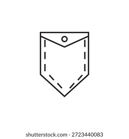 Icono de bolsillo Ilustración Elemento Diseño