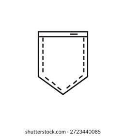 Icono de bolsillo Ilustración Elemento Diseño