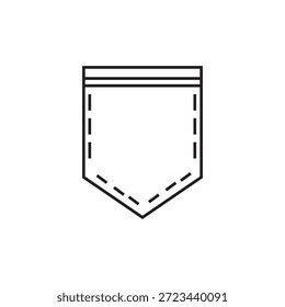 ícone de bolso ilustração elemento design