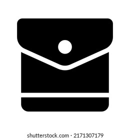 Pocket Icon Vector Symbol Design Illustration