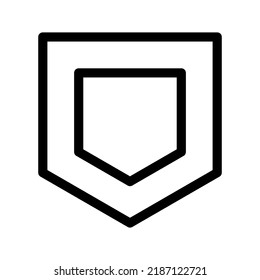 Pocket Icon Vector Symbol Design Illustration