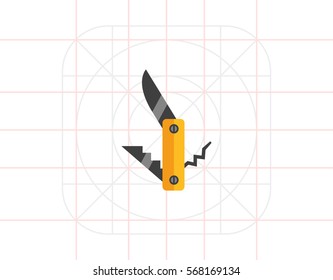 Pocket knife, fork and corkscrew