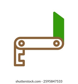 Pocket Knife Graphic Icon Camping and Outdoors
