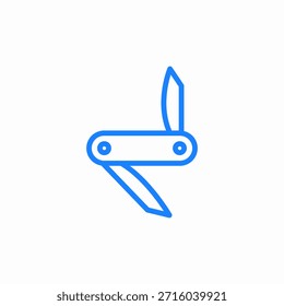 Taschenmesser, Symbol, Vektor