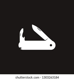 pocket knife icon. pocket knife vector design. Sign design. Vector design. Logo. Vector illustration