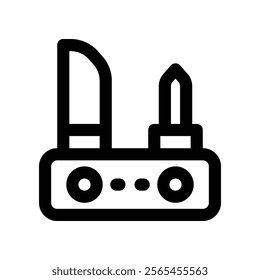 pocket knife icon. vector line icon for your website, mobile, presentation, and logo design.