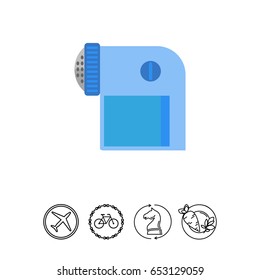 Pocket Lint Remover Vector Icon