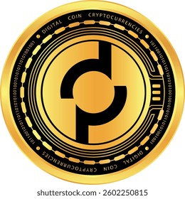 pocket network-pokt cryptocurrency drawings on abstract background. 3d illustrations.