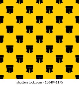 Pocket pattern seamless vector repeat geometric yellow for any design