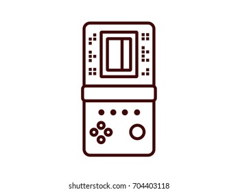 pocket retro game console