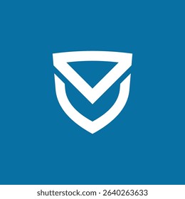 Pocket Shield Logo design vector template