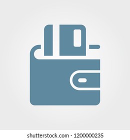 Pocket wallet icon