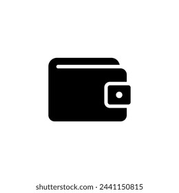 pocket wallet icon vector graphic
