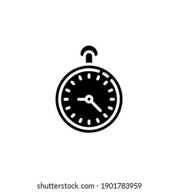icono Reloj de bolsillo en vector. Logotipo