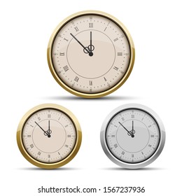 Pocket watch vector design illustration isolated on white background