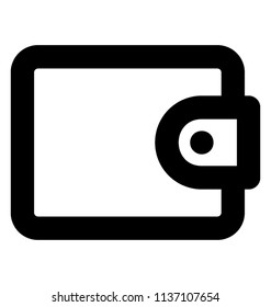 A pocket-sized flat folding case for cash or credit cards 