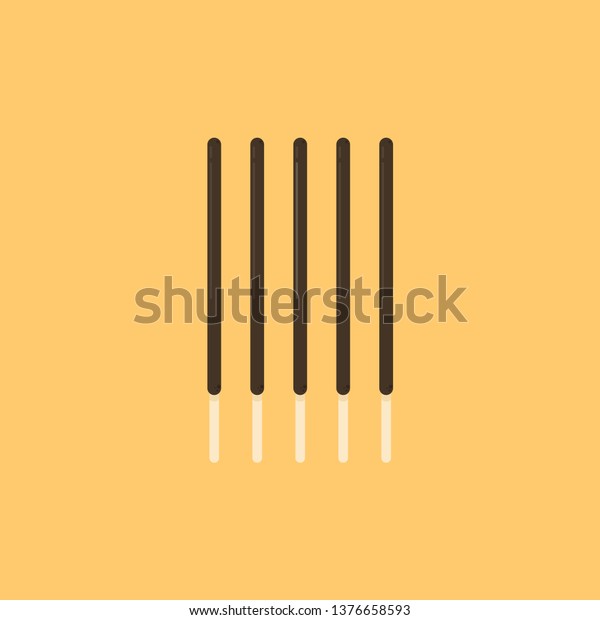 Pocky Cartoon Vector Symbol Wallpaper Free Stock Vector Royalty Free