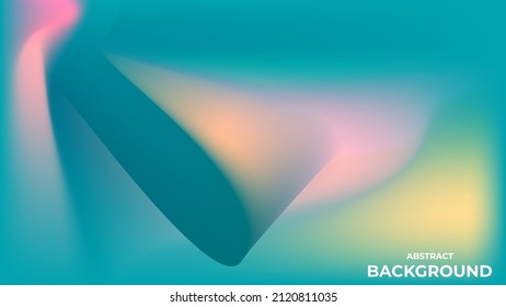 PODCAST ABSTRACT COLORFUL GRADIENT DESIGN BACKGROUND VECTOR. GOOD FOR COVER DESIGN, BANNER, WEB,SOCIAL MEDIA