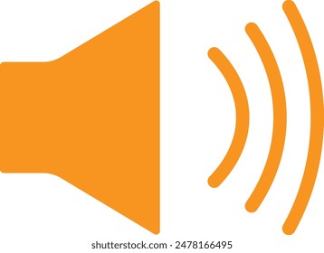 Podcast Element on White Background. Flat Vector Illustration.
