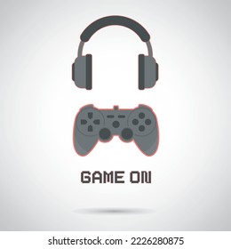 Podcast Game Icon Logo Design Element