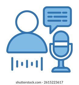 Podcast Icon Element For Design
