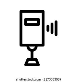 podcast icon or logo isolated sign symbol vector illustration - high quality black style vector icons
