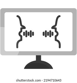 podcast icon pack made in flat style