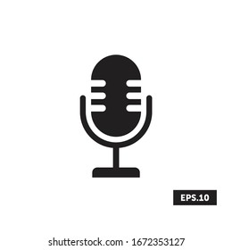Podcast Icon, Podcast sign/symbol vector