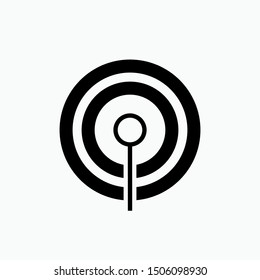 
Podcast Icon. Speech, Wireless or Broadcast Illustration As A Simple Vector, Trendy Sign & Symbol for Design and Websites, Presentation or Application.