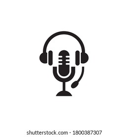podcast icon, Technology icon vector