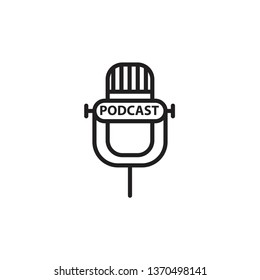 podcast icon template