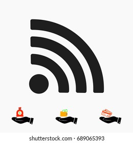 podcast icon, vector best flat icon, EPS