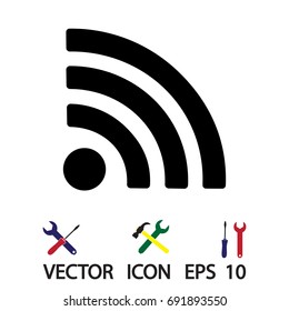 podcast icon, vector best flat icon, EPS
