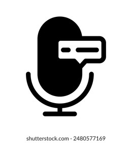 Podcast Icon Vector Symbol Design Illustration