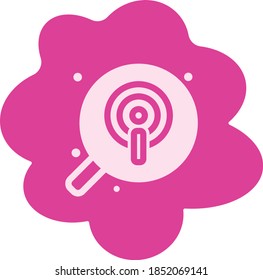 Podcast-Icon für Präsentationszwecke für mobile Anwendungen auf der Website