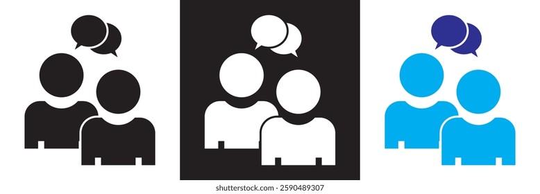 Podcast  icons . Isolated on white and black background. Vector illustration. EPS 10  