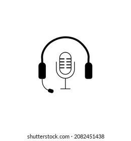podcast icons symbol vector elements for infographic web