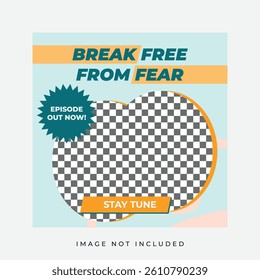 Podcast Instagram Post Template Template
