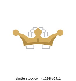 Podcast King Logo Icon Design