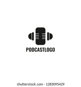 Podcast logo, badge template