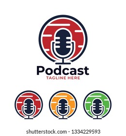 Podcast logo concept