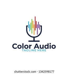 podcast logo concept