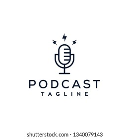 podcast logo design