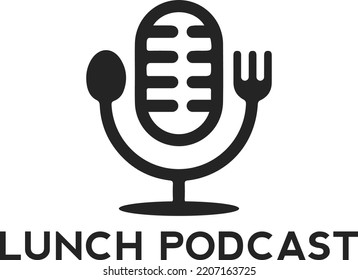 Podcast Logo Design, Kitchen and podcast logo idea