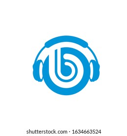 podcast logo design vector template