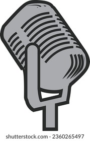 Podcast Logo Icon Design Vector