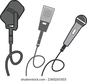 Podcast Logo Icon Design Vector